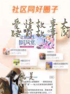 爱情故事大全+睡前故事哄女朋友