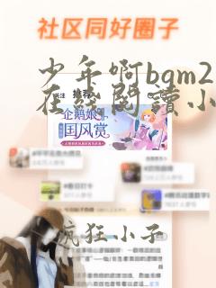 少年啊bgm2在线阅读小说