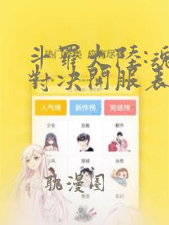 斗罗大陆:魂师对决开服表