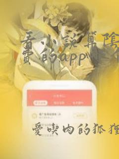 看小说算阴命免费的app哪个好