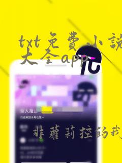 txt免费小说大全app