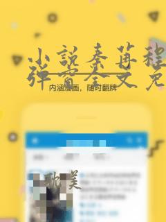 小说秦苒程隽无弹窗全文免费阅读