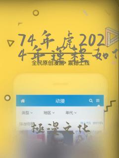 74年虎2024年运程如何