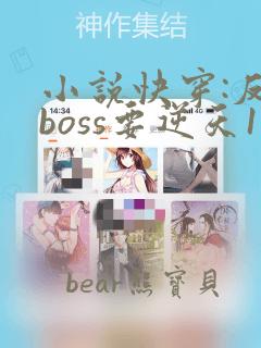 小说快穿:反派boss要逆天1