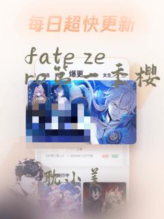 fate zero第一季樱花动漫免费观看