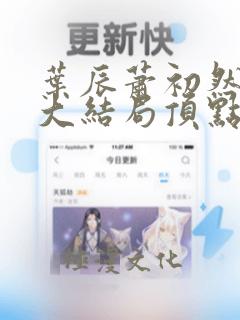 叶辰萧初然完结大结局顶点