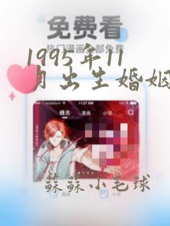 1995年11月出生婚姻运势如何