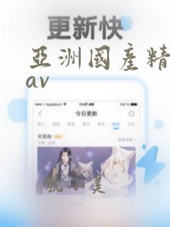 亚洲国产精品精av