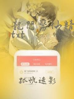 龙门医仙精校版txt