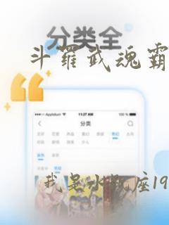 斗罗武魂霸王枪