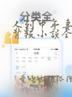 人到中年妻子的背叛小说全文阅读