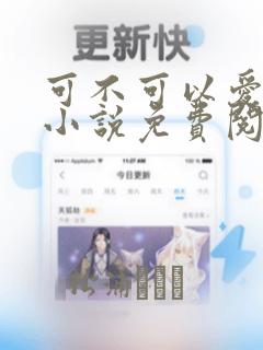 可不可以爱上我小说免费阅读完整版