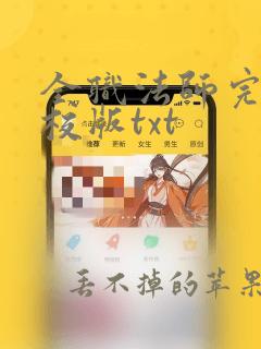 全职法师完整精校版txt