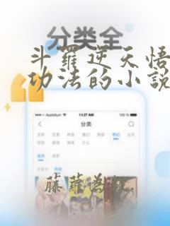 斗罗逆天悟性创功法的小说