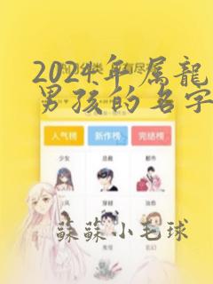 2024年属龙男孩的名字