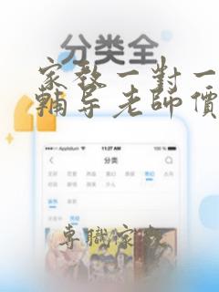 家教一对一上门辅导老师价格