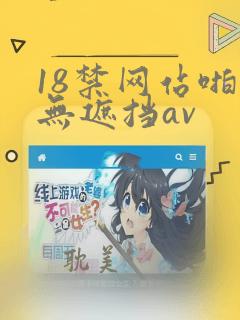 18禁网站啪啪无遮挡av