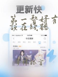 第一赘婿有声小说在线听