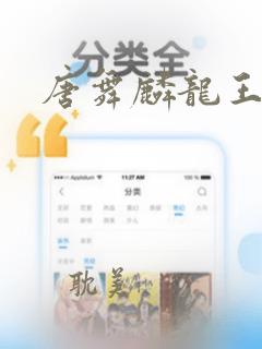 唐舞麟龙王传说