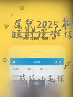 属鼠2025年旺财运微信名