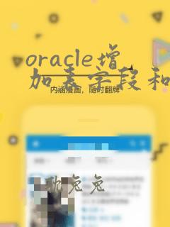 oracle增加表字段和注释