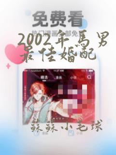 2002年马男最佳婚配