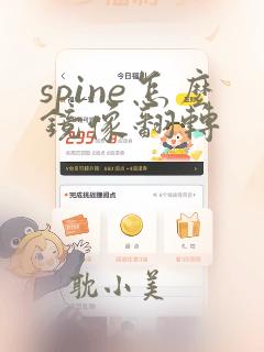 spine怎么镜像翻转