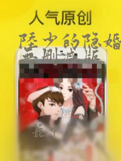 陆少的隐婚罪妻无删减版