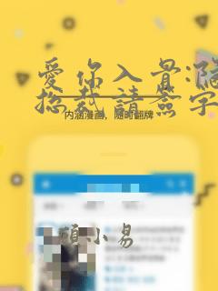 爱你入骨:隐婚总裁请签字小说txt