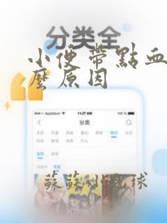 小便带点血是什么原因