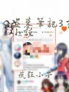 盗墓笔记3有声小说