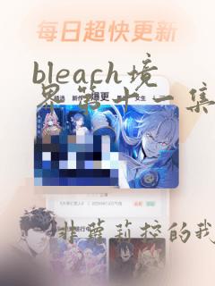 bleach境界第十一集免费观看