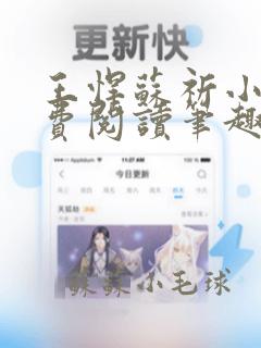 王悍苏祈小说免费阅读笔趣阁最新