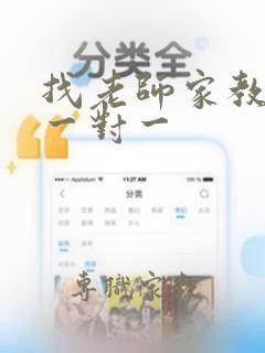 找老师家教辅导一对一