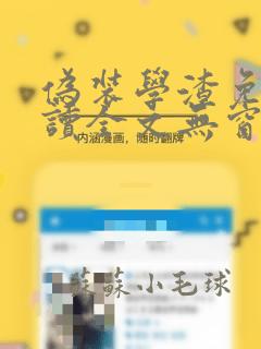 伪装学渣免费阅读全文无窗口