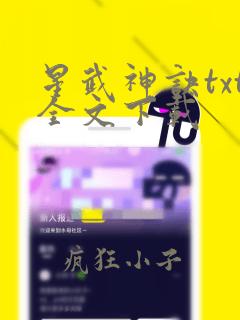 星武神诀txt全文下载