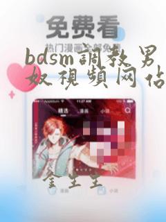 bdsm调教男奴视频网站