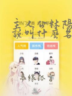 主人公林阳的小说叫什么名字