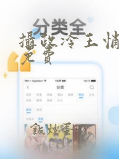 摄政冷王悄医妃免费