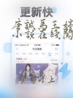 唐诚马玉婷完整小说在线阅读