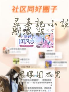 寻秦记小说 未删减版