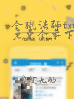 全职法师txt免费全本下载