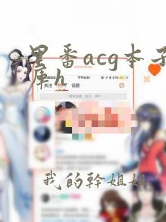 里番acg本子库h