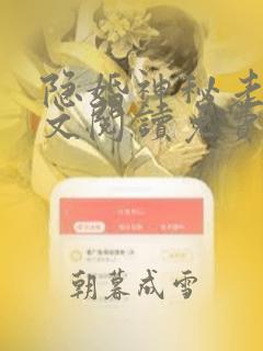 隐婚神秘老公全文阅读免费