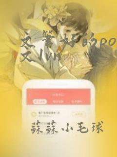 文笔好的po推文1vn