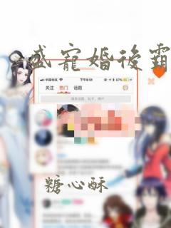 盛宠婚后霸爱