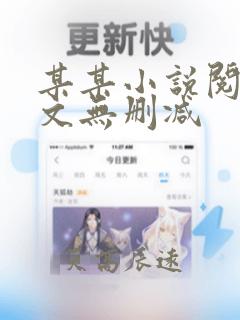 某某小说阅读全文无删减