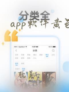 app软件黄色