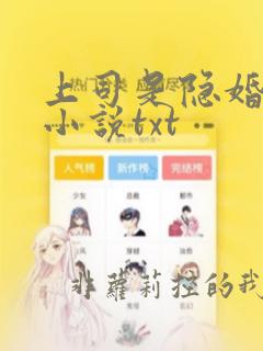 上司是隐婚老公小说txt