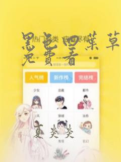 黑色四叶草漫画免费看